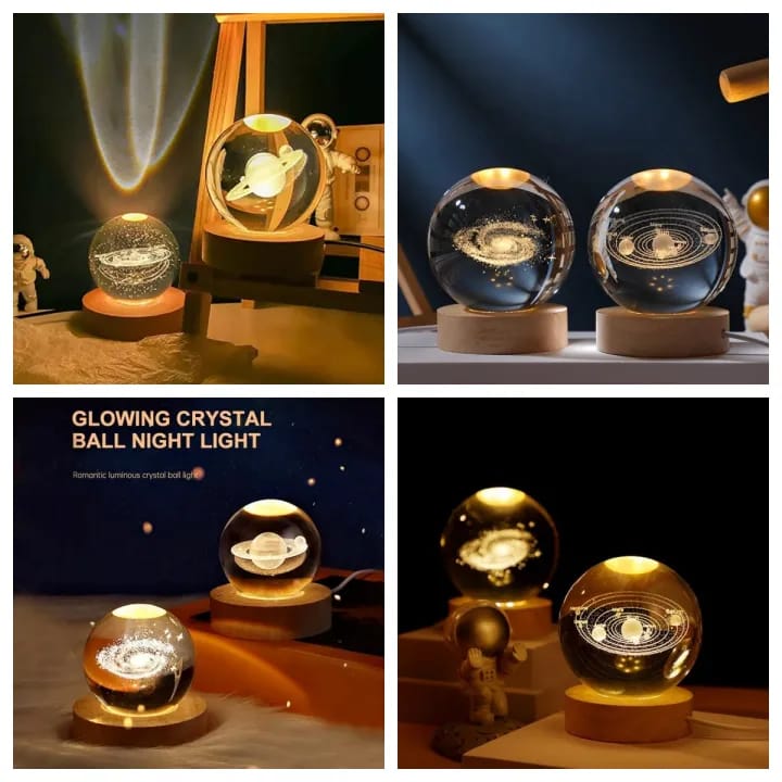 3D CRYSTAL BALL LAMP